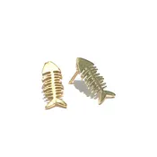 #1335 SMALL FISHBONE POST