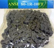 10FT #80-1 w/ Connecting Link Roller Chain