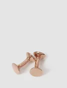 Bow Cufflinks in 18 Carat Rose Gold