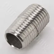 #304 Stainless Steel Nipple - 1/4" x close