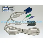 10′ PS/2 KVM Cable, male/male, 3-in-1