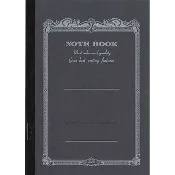 Apica Notebook - Black - White Sheets - Line - A5