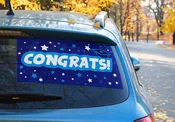 Congrats Car Decal 36" x 18" — Curtis Print & Design