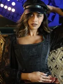 Anya Satin & Lace Corset Top