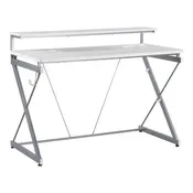 47.8 in. Gaming Desk with RGB LED Lighting and Monitor Shelf
