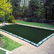 14’x28′ Rect Green/Black Winter Cover