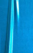 1813 Ocean blue Metallic fabric