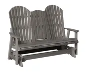 Berlin Gardens Comfo-Back Three Seat Glider with Console