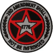 2nd Amendment Shall Not be Infringed Star Patch