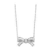 10Kt White Gold Diamond 1/7Ctw Pendant