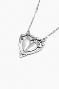 Marquis Heart Necklace
