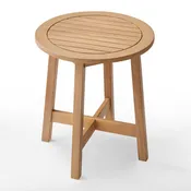 Adele Outdoor Side Table - Acacia Wood