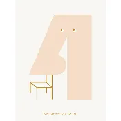 #4 Buddies Print - Black/Color