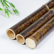 1.25" x 6' Poles Natural Black (10 Poles)