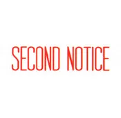 1012 - SECOND NOTICE