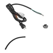 6' Dishwasher Power Cord 3 Wire 13 Amp Straight Plug