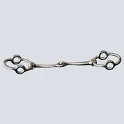 Cabastic Gag bit thin twisted mouth