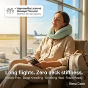 DreamElite Neck Massager + Travel Pillow