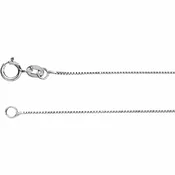 14 Karat Gold 0.55mm Box Chain