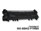 Dell 593-BBKD (P7RMX) High Yield Black Toner Cartridge