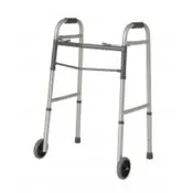 Folding Walker with Front Wheels