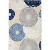 Aloha Rug Blue Grey 5' x 7'