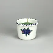 Blueberry votive candle cup