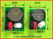 2032 PCB board with switch