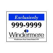 18″x24″ Yard Sign, Corex 2-sided, Generic Office