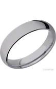 5 mm wide Domed Tantalum band.