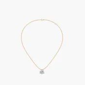 14K Gold 2.50 Carat Lab Grown Diamond Necklace