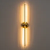 Linear Sconce | ADA Compliant Brass and Glass Wall Lighting by Neptune Glassworks, Los Angeles | NEPTUNE GLASSWORKS