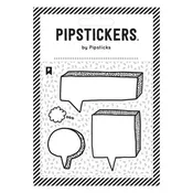 Color-in Speech Blocks Stickers