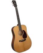 Bristol BD-216 all-solid Spruce/Mahogany Dreadnought Guitar