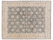 21st Century Modern Indian Wool Rug, 8 X 11
