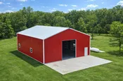 40x60x16 Metal Building Kit: Garage Shop