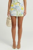 Amalfi Coast Mini Skirt