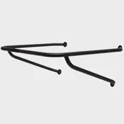 Alumacraft Boat Center Console Grab Rail 22220026360 | Black Aluminum