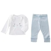 Baby Easter Bunny Outfit - Blue