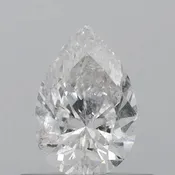 0.50ct Pear Natural Diamond (Colour G, Clarity I1, Cut VG, IGI Certified)