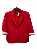 41 Hawthorn Size M Red Blazer