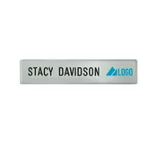 #21 metal 5/8″ x 3” (Engraved with Logo)