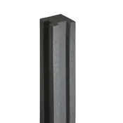 102 Inch Dark Gray 5 x 5 Inch Corner Post for Simtek Fence Systems