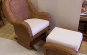 Monaco Glider and Glider Ottoman