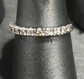 14kw Diamond Band