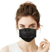Made in USA, 3-Layer Breathable Face Mask for Adults 3ply