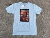 45RPM Cadillac Wheels T-Shirt (Lt. Blue)