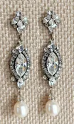 Dahlia Earrings | Haute Bride — Strike Bridal Bar