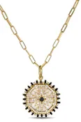 rachel reinhardt mother of pearl deco necklace