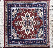 Indo-heriz Hand knotted 100% wool (2×2)’